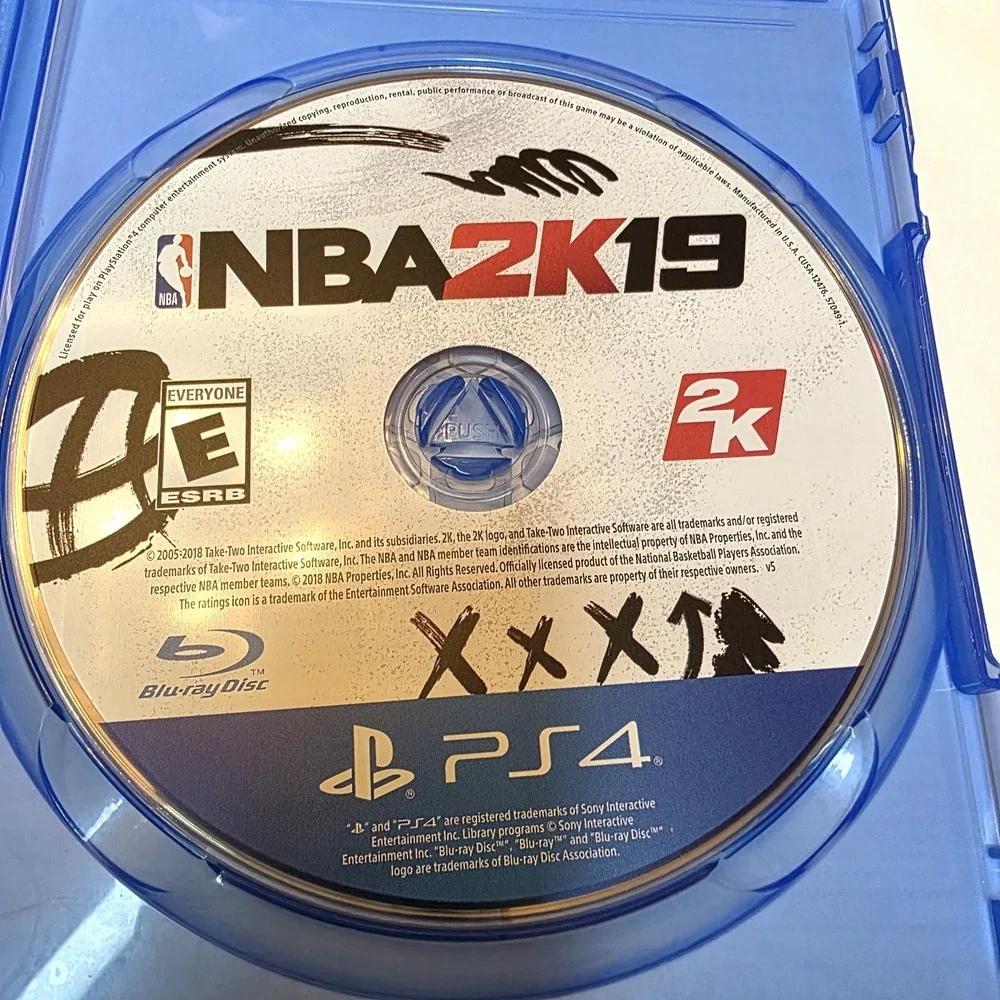 NBA 2K19 PS4, Rated E, Giannis Antetokounmpo Basketball Bonus Content Tested CIB
